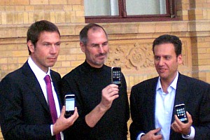 19.09.2007: iPhone-Präsentation in Berlin | Foto: © Jörg Wagner