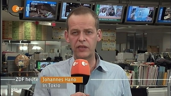 Johannes Hano, ZDF-Korrespondent