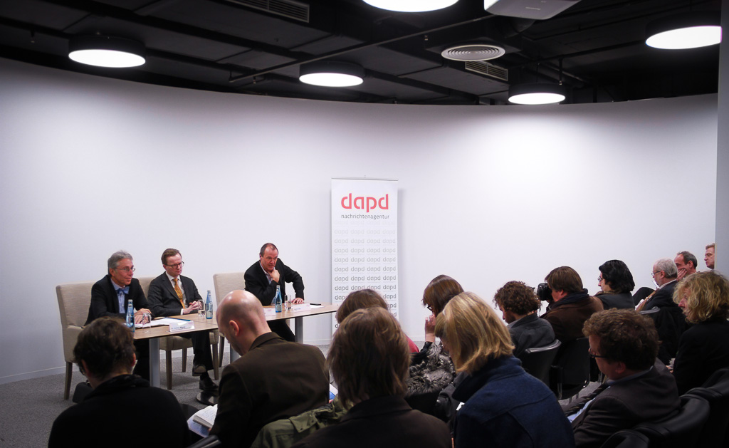 dapd-Pressekonferenz | Foto: © Jörg Wagner