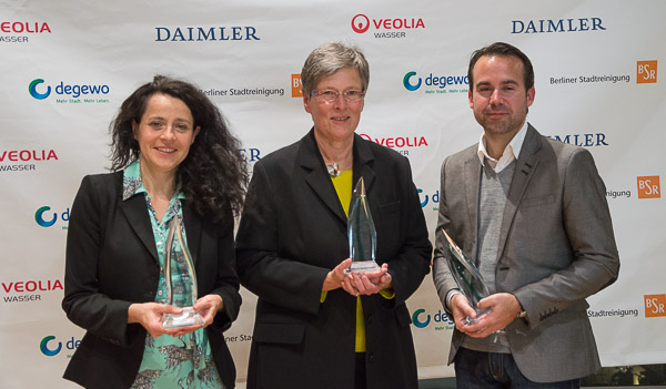 Preisträger 2013: Katrin Rothe, Simone Wendler, Mario Kaiser