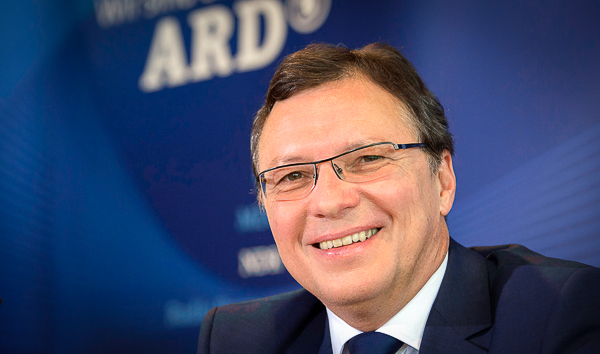 Volker Herres am 24.06.2014 bei einer ARD-Pressekonferenz in Frankfurt/Main