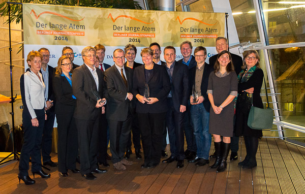 Nominierte und Preisträger "Der Lange Atem 2014"
