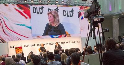 Arianna Huffington bei der DLD 2015
