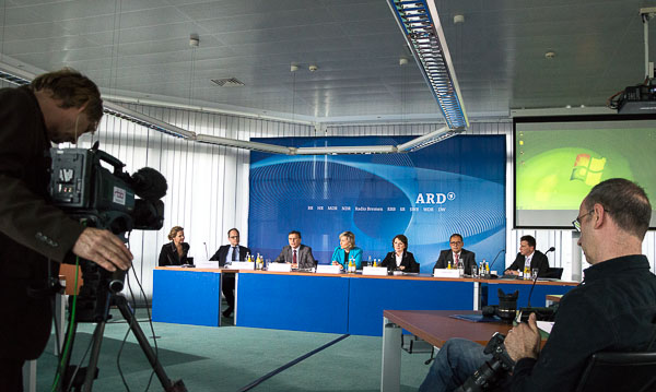 ARD-Pressekonferenz nach der ARD-Hauptversammlung