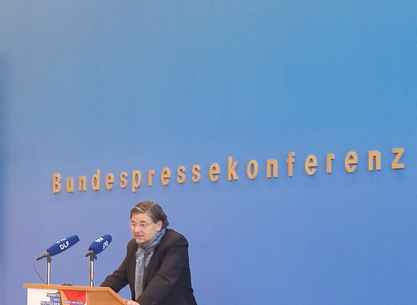 Prof. Jan-Werner Müller während seines Vortrags