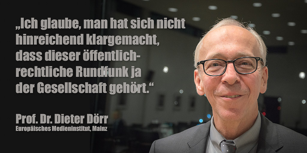 Prof. Dr. Dieter Dörr | Foto: © Jörg Wagner