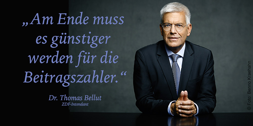 Dr. Thomas Bellut | © Foto: Benno KraehahnDr. Thomas Bellut | © Foto: Benno Kraehahn