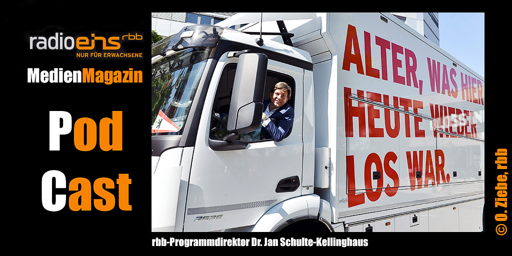Dr. Jan Schulte Kellinghaus zum Start der rbb-Kampagne am 29.08.2017 | Foto: © rbb/Oliver Ziebe