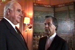 Bundeskanzler Dr. h.c. Helmut Kohl und Prof. Dr. h.c. Dieter Stolte
